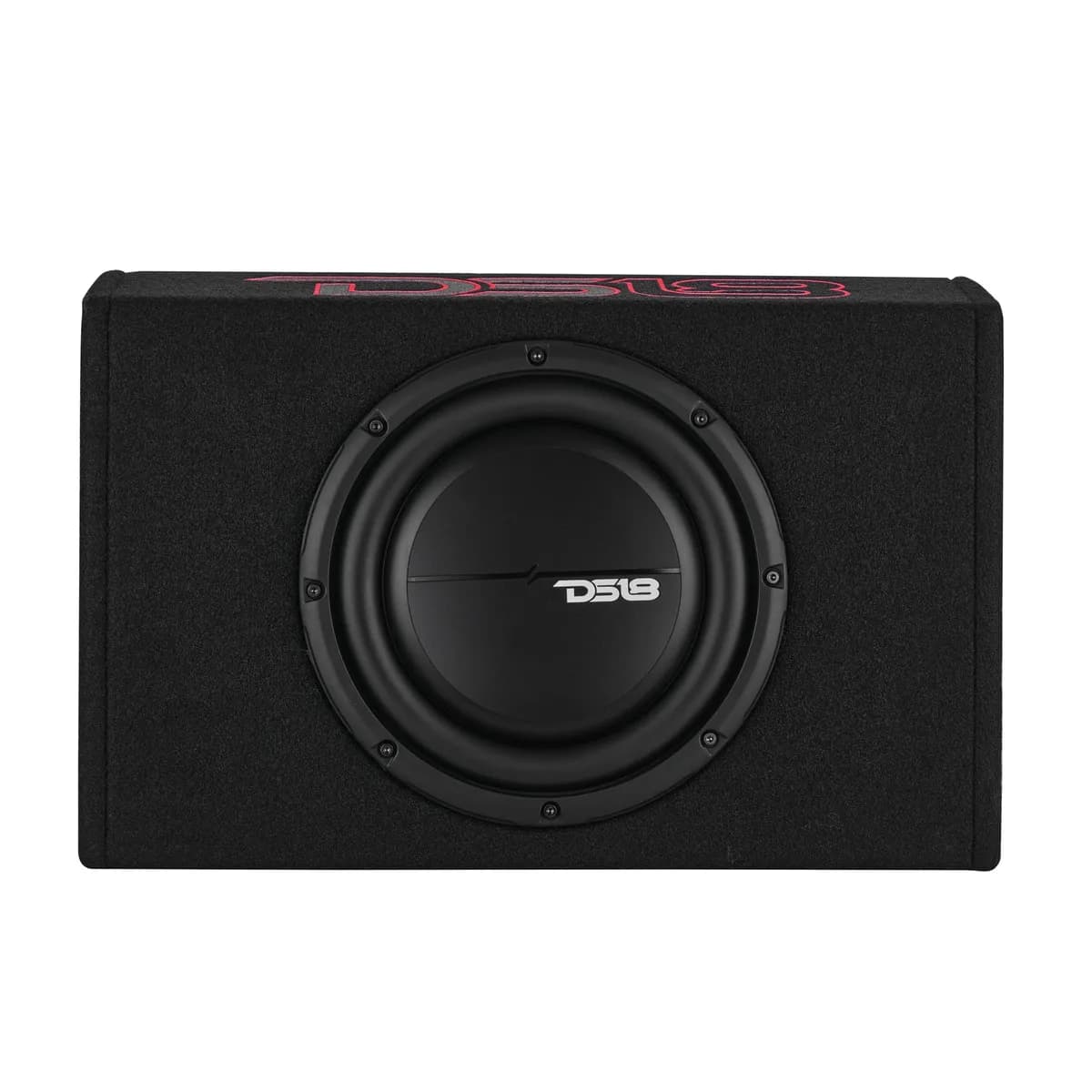 Single 10” Loaded | 350 Watts RMS | Sealed | Black Carpet | Amplified