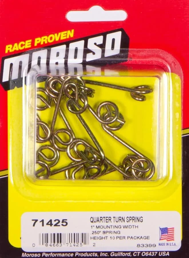 Spring Quick Fastener 1 Inx.250