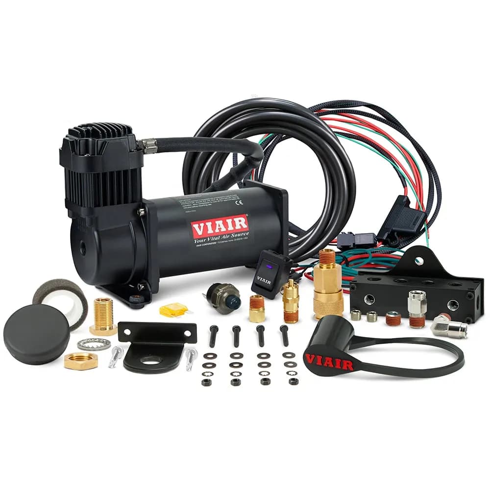 Single Chrome 400 Viair Mounted System, 150PSI