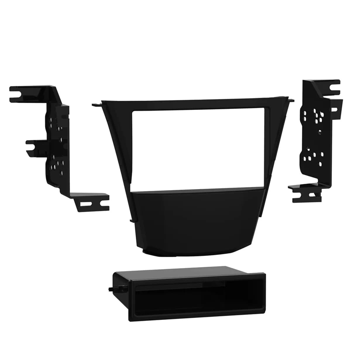 Radio Installation Kit; ISO DIN Radio Provision; w/Pocket;