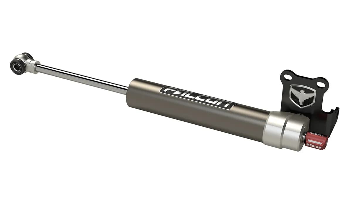 JL / JT: Falcon Nexus EF 2.2 Fast Adjust Steering Stabilizer – Stock Tie Rod