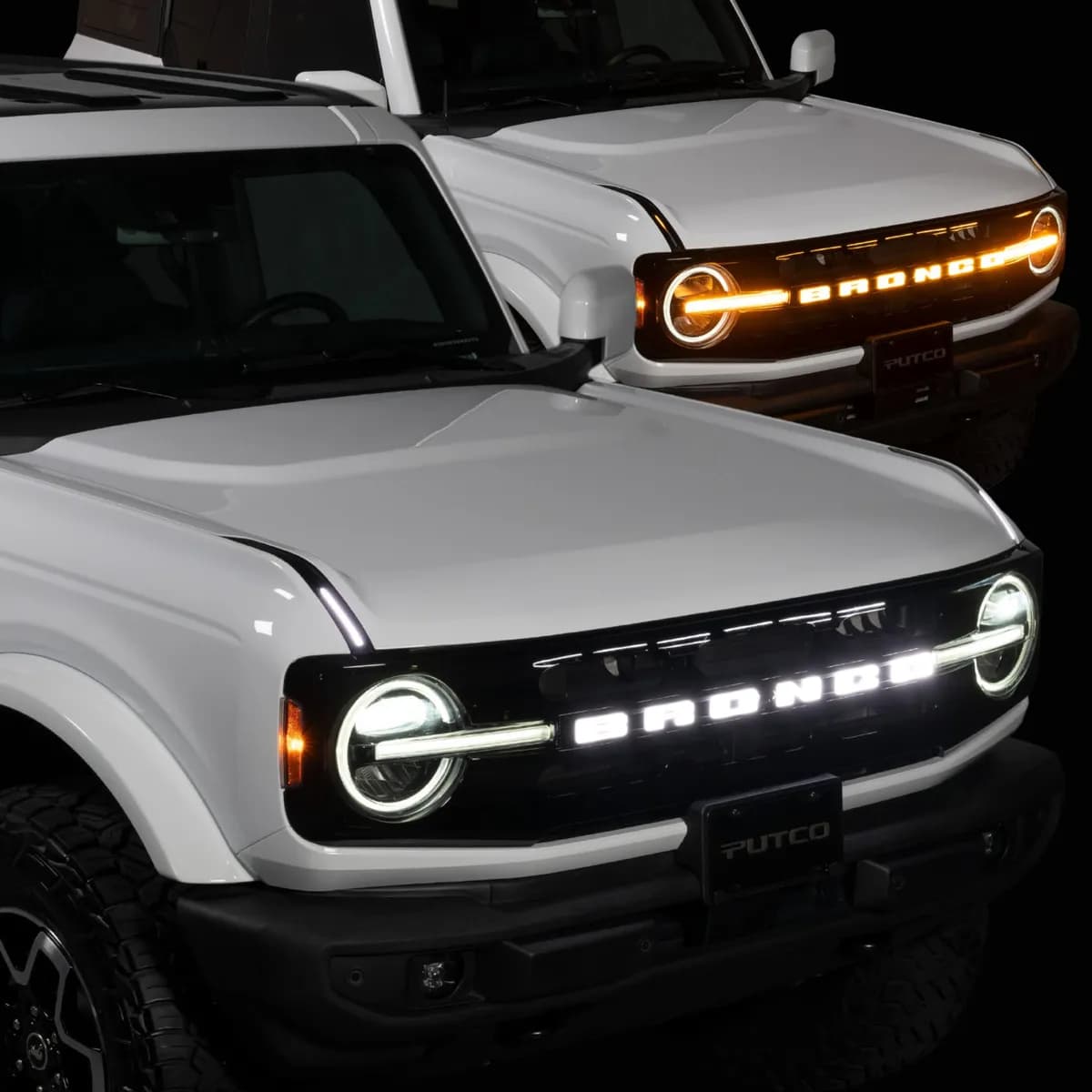 Ford Bronco Bronco LED Emblem Does Not Fit Models Equipped With Front Camera