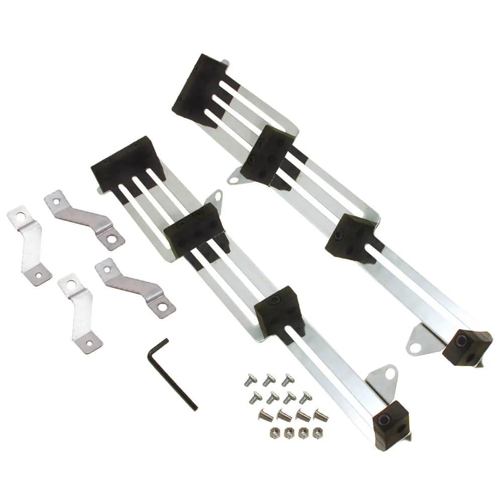 Slider Style Wire Dividers Chrome Pair