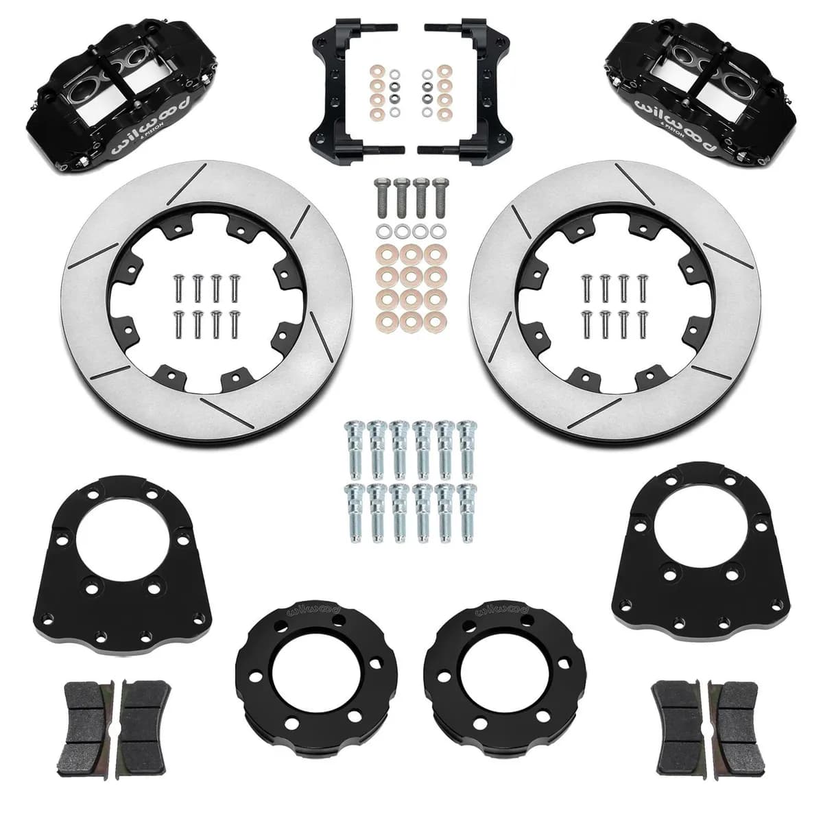 WilWood FNSL6R Front Hat Kit 12.19 1971-1991 GM Blazer 4x4 140-18154
