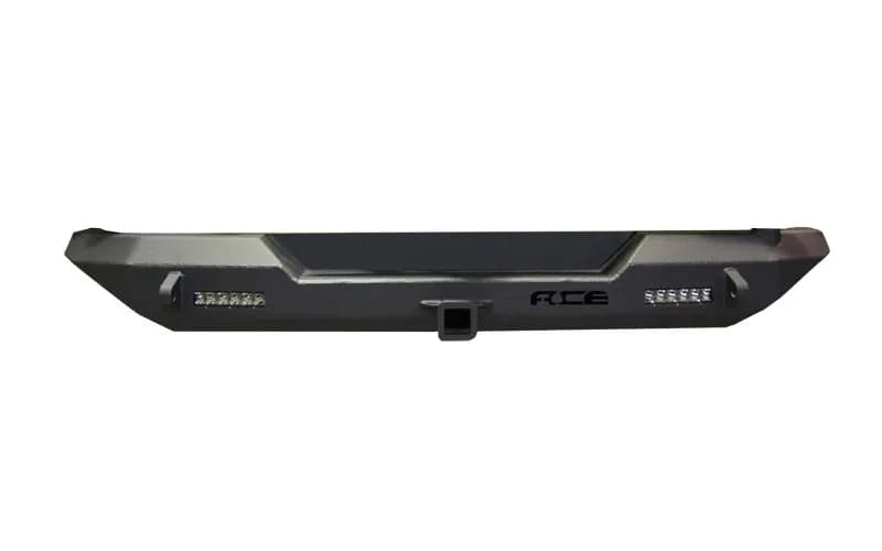 Bumpers 2007-2018 Bumper, Rear Pro Series with Light Provisions Texturized Black