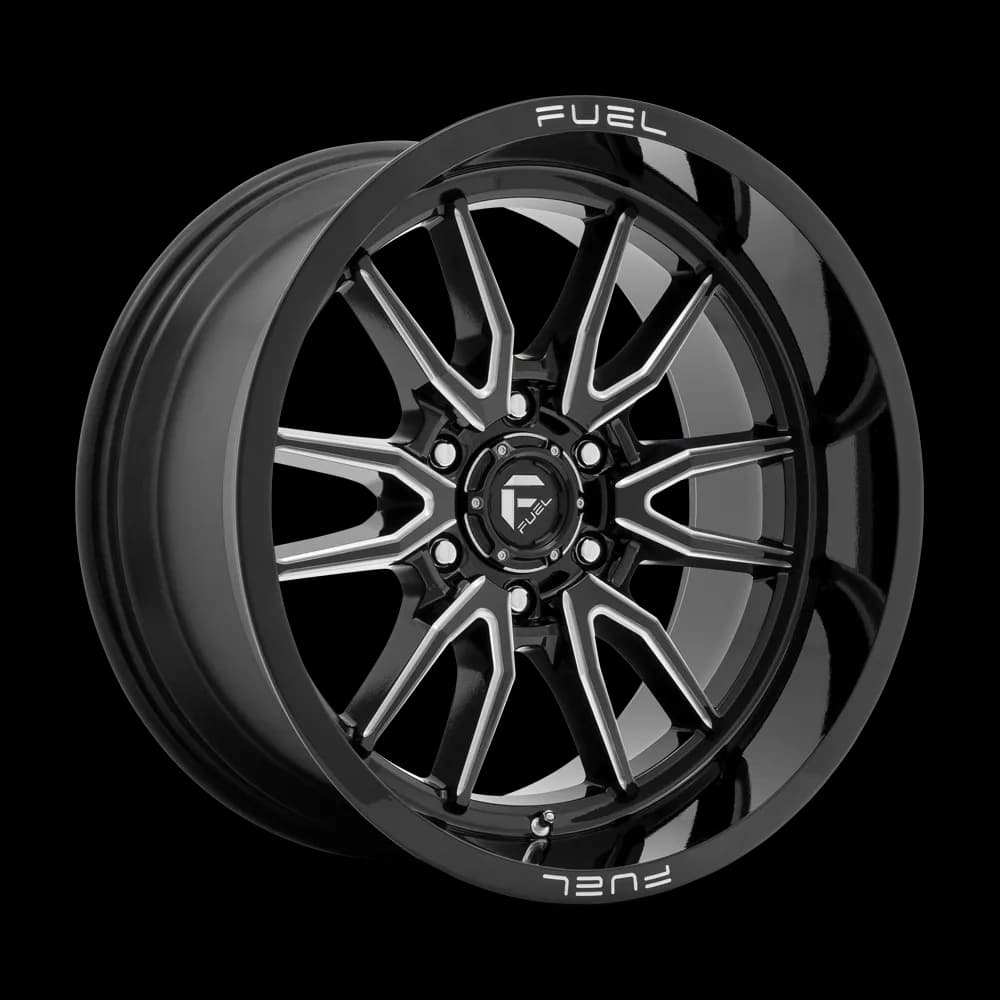 Fuel Wheels | Clash | Gloss Black Milled