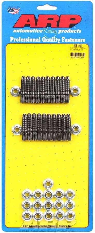 kb Hemi 1.700in Hex Oil Pan Stud Kit