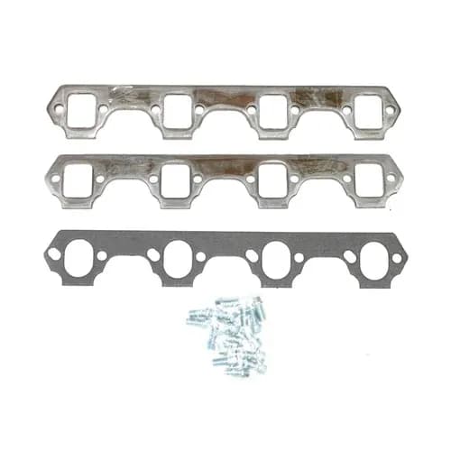Patriot Exhaust H7842 Header Flange Pair Ford Small Block 260-351W Tube Diameter 1 1/2" Rectangular Port