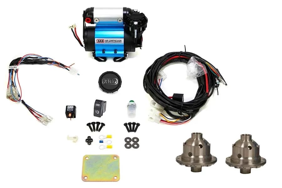 ARB Front and Rear Locker and Compact Air Compressor Package