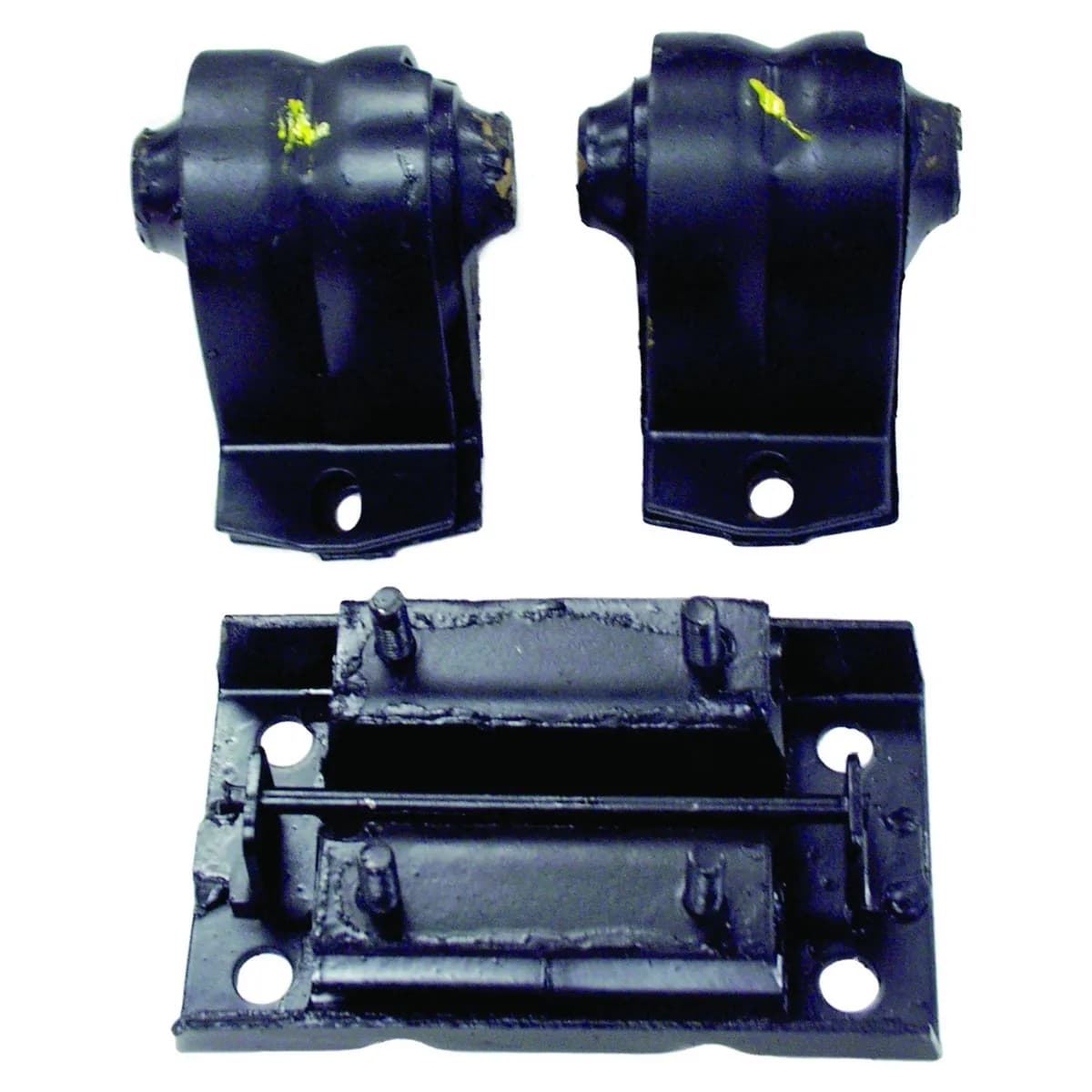 1997-2002 Wrangler TJ w/ 2.5L engine; Includes 2 engine mounts & 1 transmission mount 2003-2006 Wrangler TJ w/ 2.4L engine; Includes 2 engine mounts & 1 transmission mount
