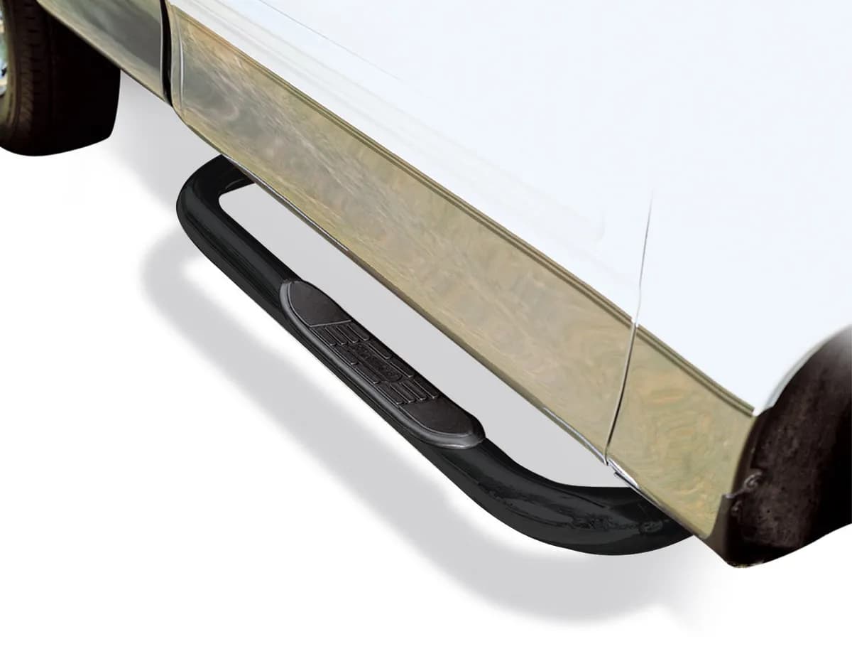 Go Rhino 4094B - 4000 Series SideSteps With Mounting Bracket Kit - Powder Coat Black