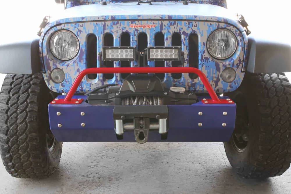 Bumpers 2007-2018 Bumper Light Bar, Short Red Baron