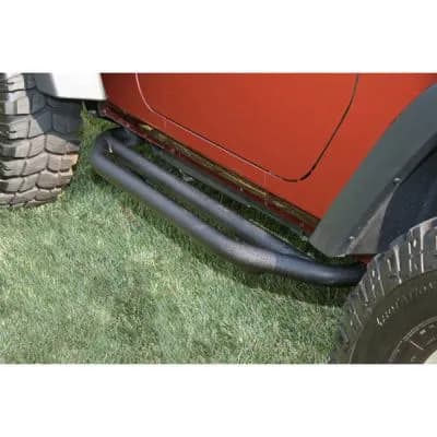 Side Armor 2dr Textured Black JK 0716 Wrangler Pair