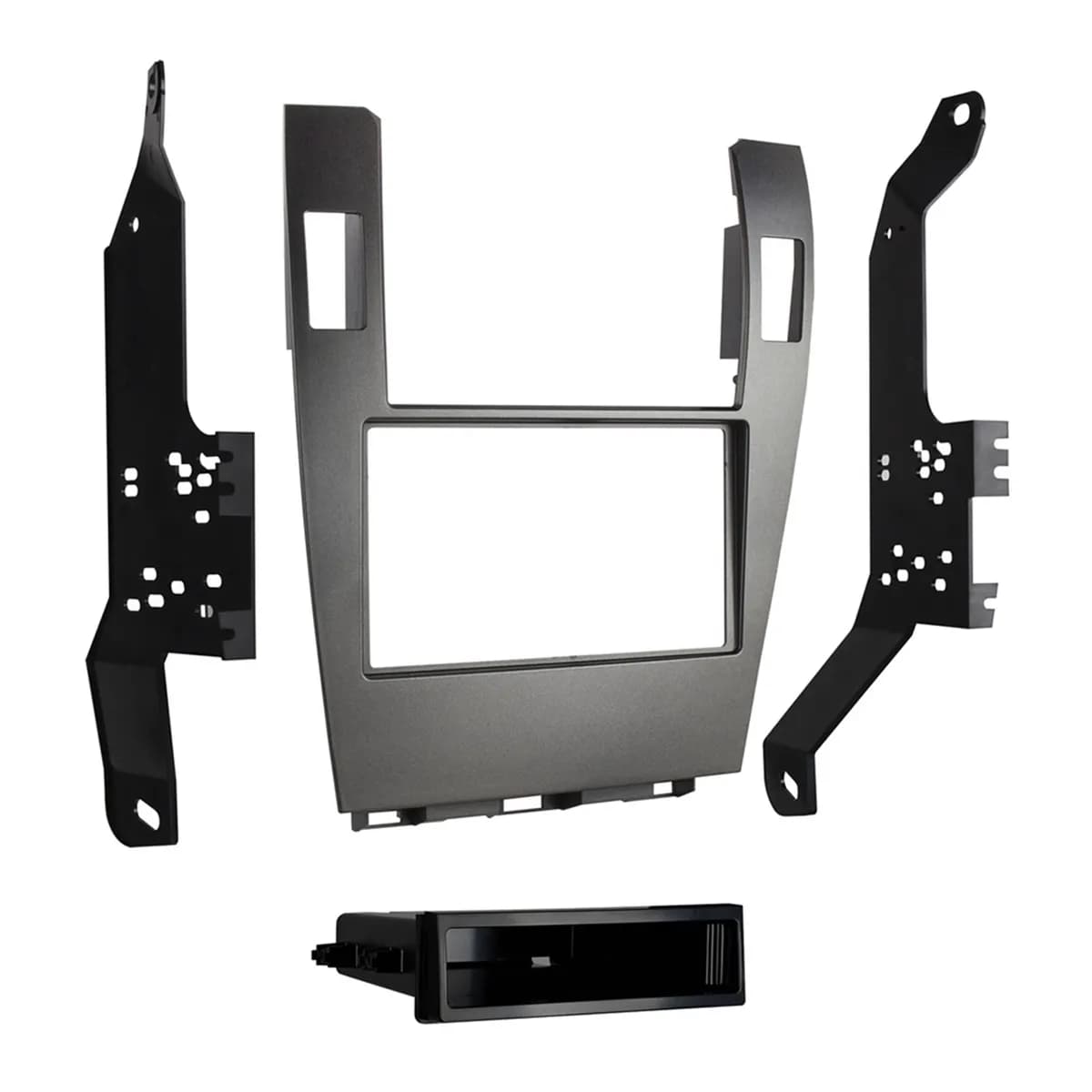 Radio Installation Kit; ISO DIN Radio Provision; w/Pocket;