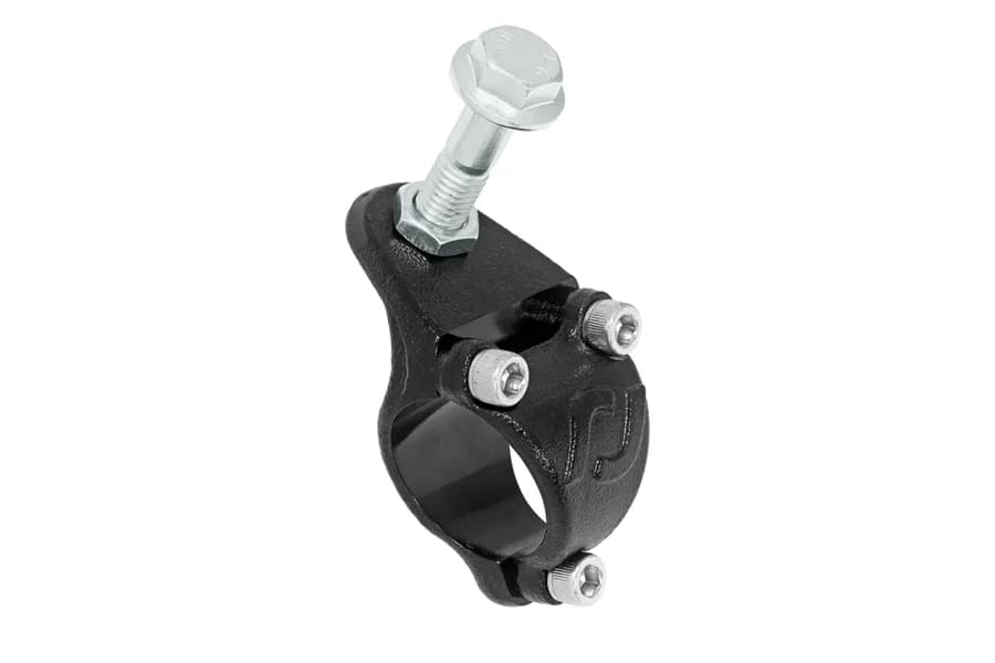 Currectlync Steering Stabilizer Shock Tie Rod Clamp Kit Forged Chromoly Jeep JL/JT/JK RockJock 4x4