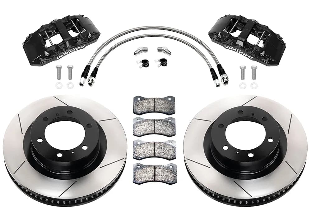 4Runner | FJ Cruiser | Tacoma | AERO6-DM Direct-Mount Truck Front Brake Kit | 2003-2023
