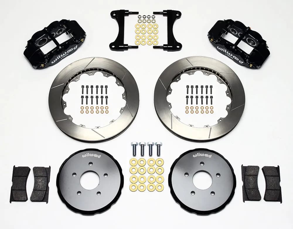 2007 - 2013 Infiniti, Nissan Forged Narrow Superlite 6R Big Brake Front Brake Kit (Hat) - 140-11583