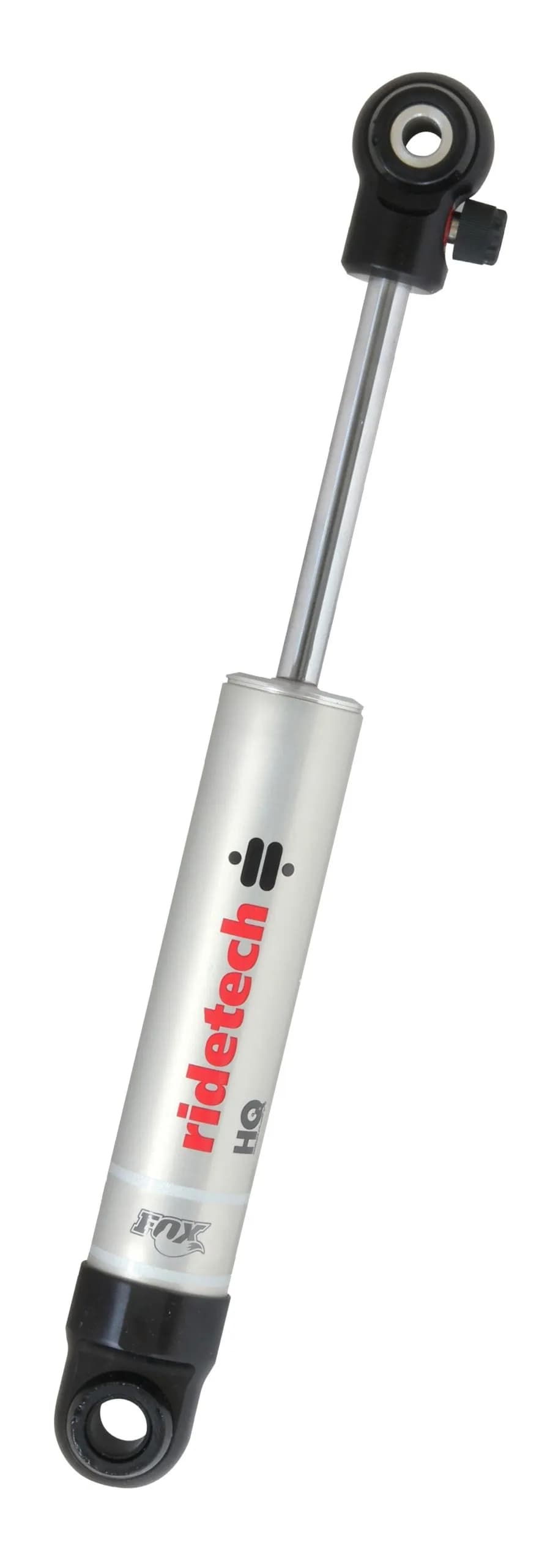 Rear HQ Shock Absorber W/ 7.55 Inch Stroke W/ Eye/Eye Mounting 1 Rebound Adjustable Shock W/ 1/2 Inch And 5/8 Inch I.D Bushing Sleeves 13.15 Inch X 20.7 Inch W/ A 16.5 -17.5 Inch Ride Height Ridetech