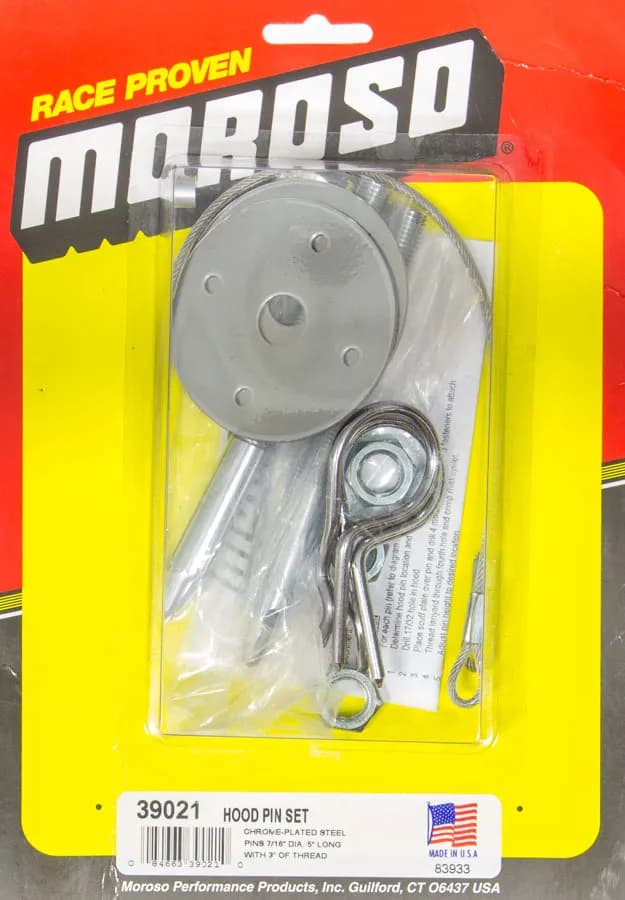Hood Pins Steel 7/16 in