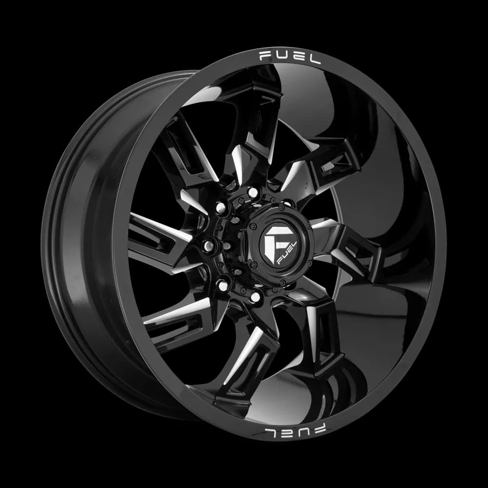 Fuel Wheels | Lockdown | Gloss Black Milled