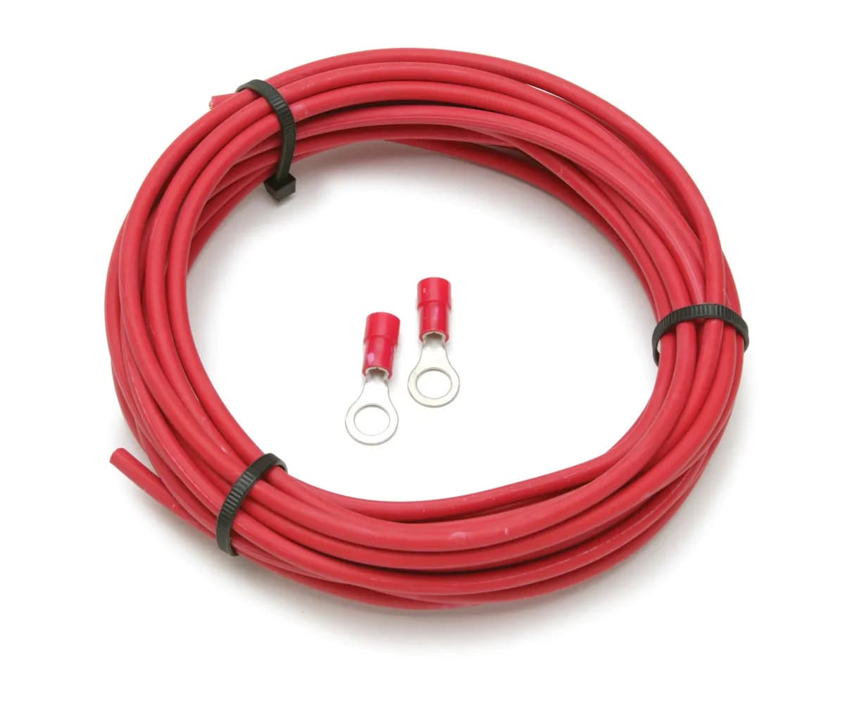 8 Gauge Wire Stock; 25 ft.; Red;
