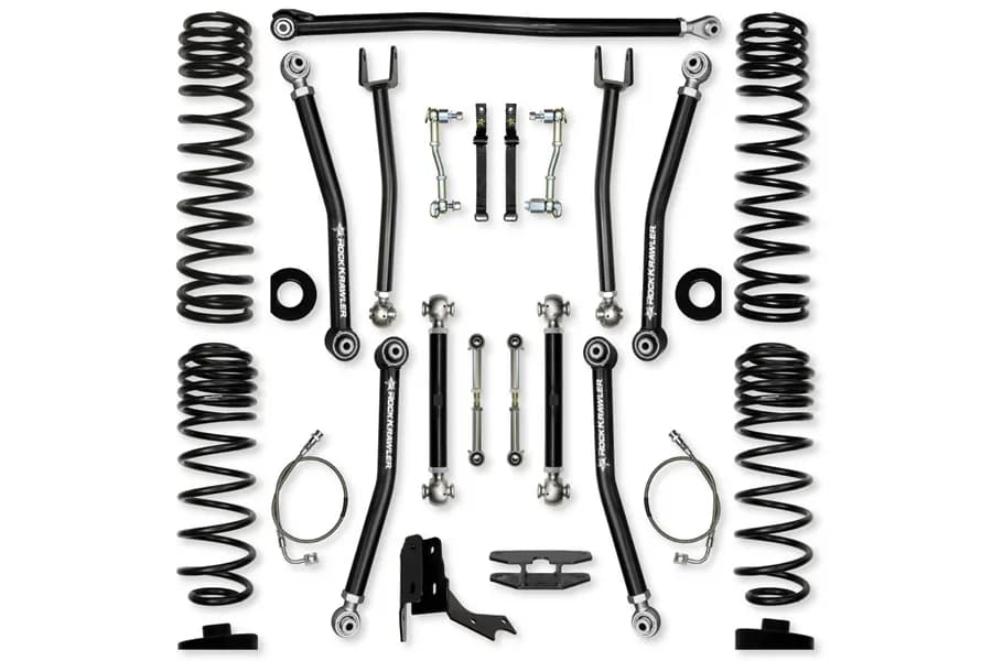 Rock Krawler 4.5in X Factor Suspension System Lift Kit - JT 3.6L