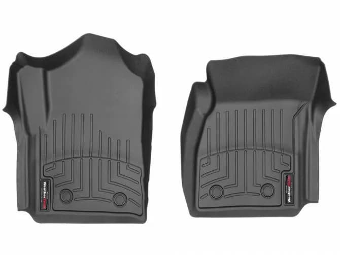 BlackFrontFloorLinerVinylFloorsChevroletSilverado15002014VinylFloorsRegularCabwithfloormountedshifter