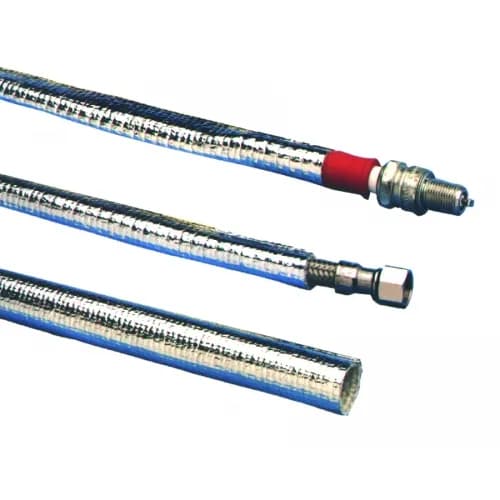 Thermo Heat Sleeve 3 Foot 1 1/2 Inch Inside Diameter Up To 2000 Degree F Slip On Thermo Tec