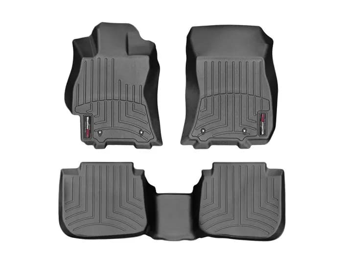 Black Front and Rear Floorliners Subaru Legacy 2015 Outback 2015