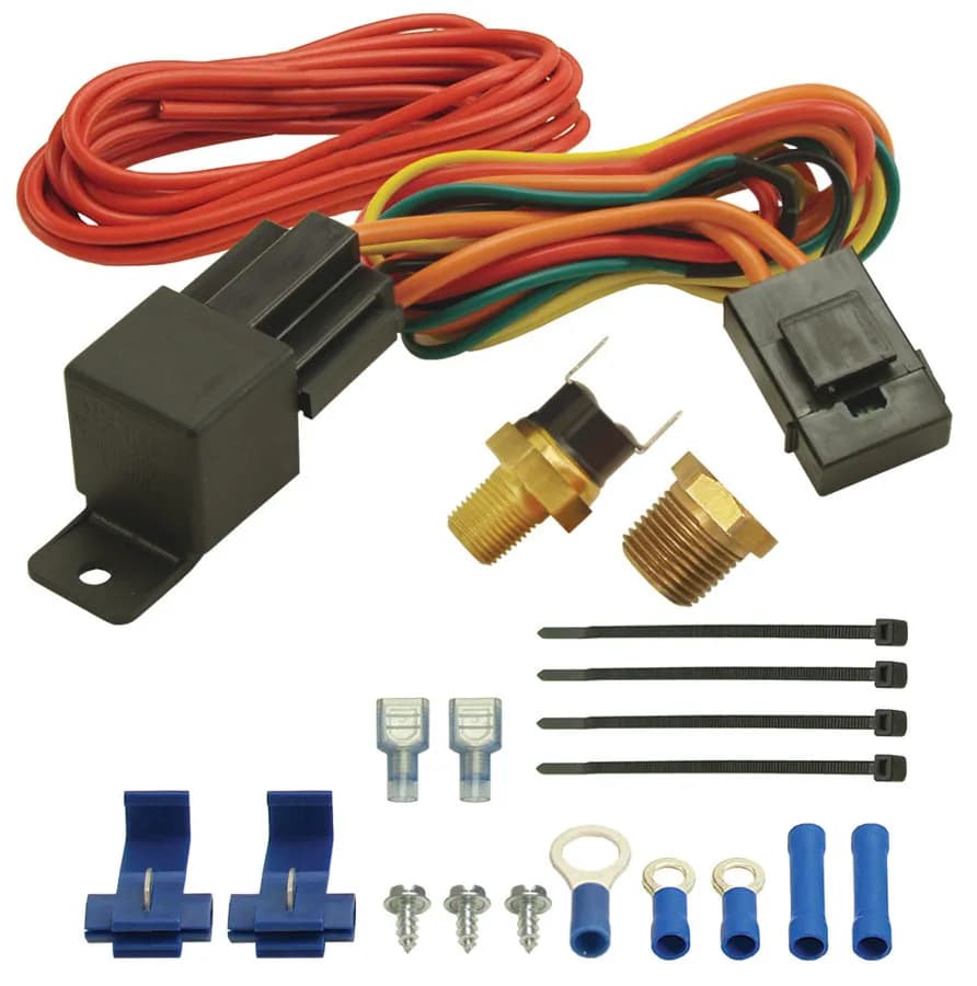 Fan Switch Thermostat Relay Kit 190 1/8in & 3/8in NPT