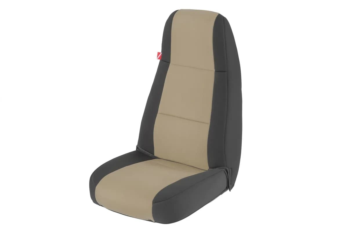 Jeep Wrangler Neoprene Seat Covers for 87-90 Jeep Wrangler YJ Tan Diver Down