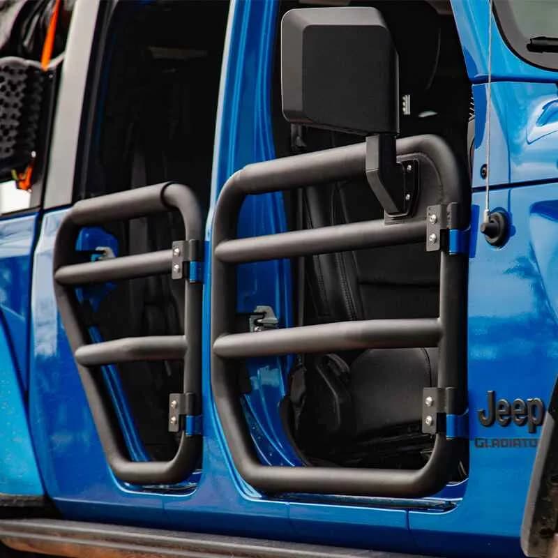 Offroad Tube Door with Side View Mirror for Jeep Wrangler JL & Gladiator JT