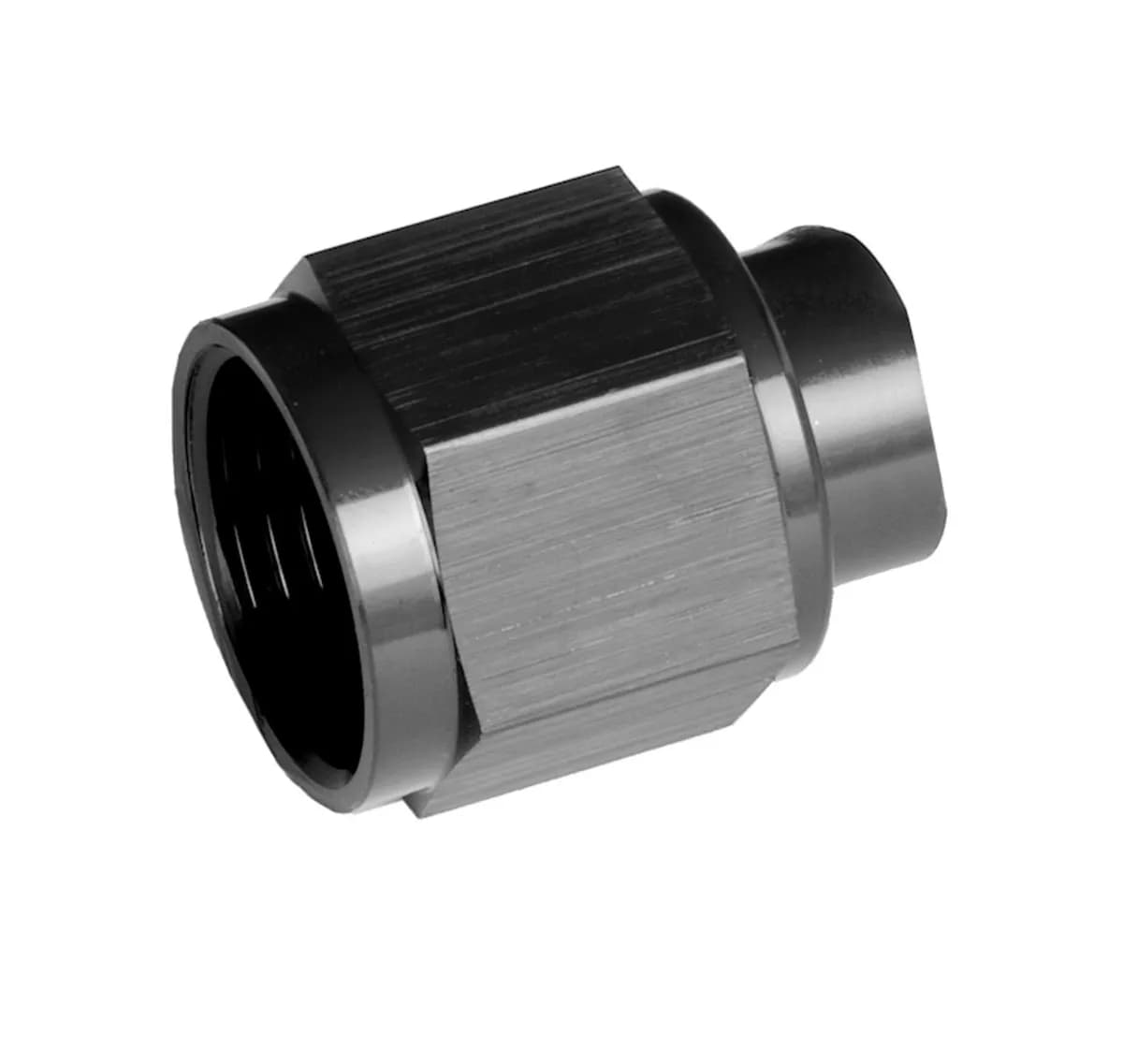 10 Two Piece An/Jic Flare Cap Nut Black