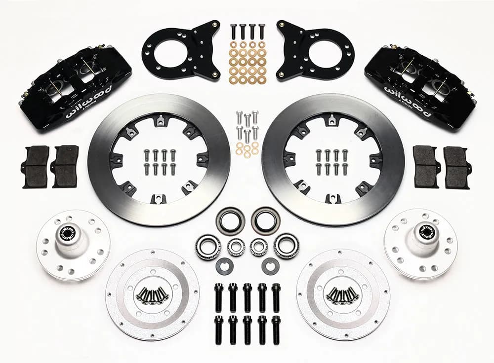 1970 - 1974 Ford, Mercury Forged Dynapro 6 Big Brake Front Brake Kit (Hub) - 140-12945