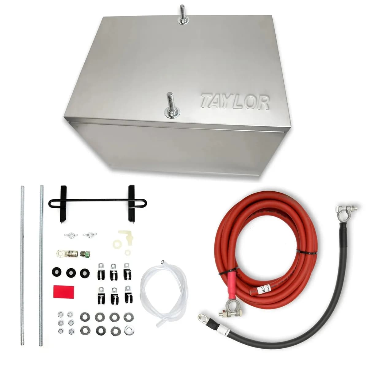 Taylor Cable Battery Box Alum Nhra With 2Ga Cables