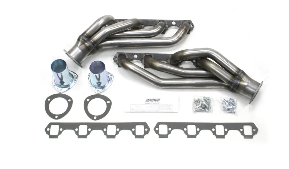 Patriot Mid Length Header 64-77 Various Ford 260-351W SBF 1 5/8" Primary 3" Collector Raw Steel H8433