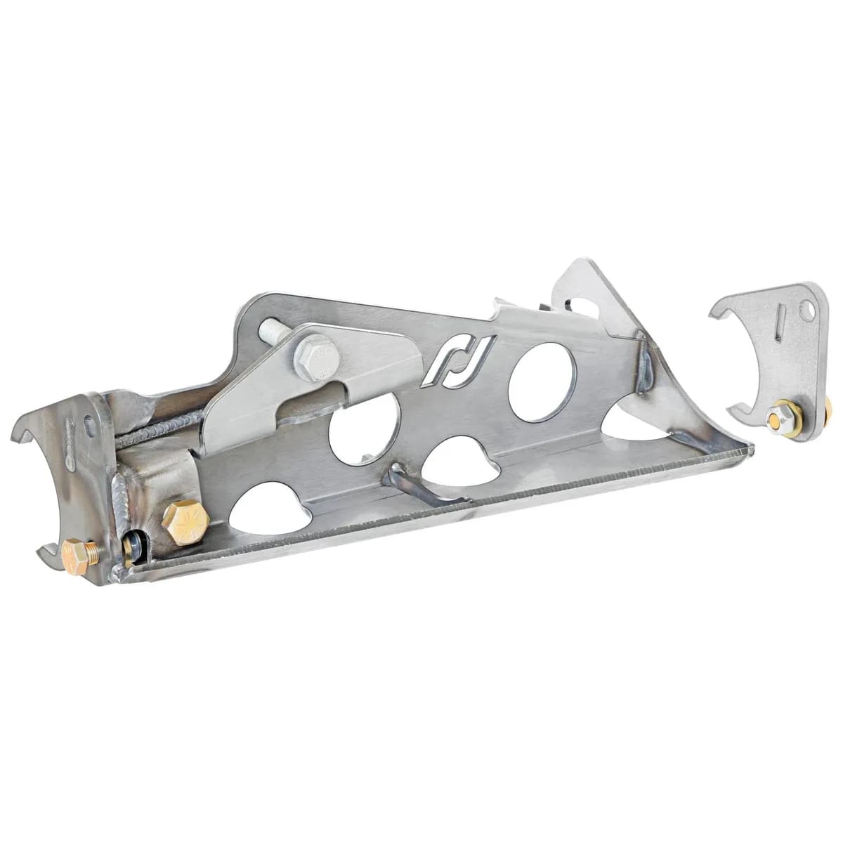 Currectlync Wrangler JK High Steer Front Trac Bar Relocation And Ram Assist Steering Mount Axle Bracket RockJock 4x4