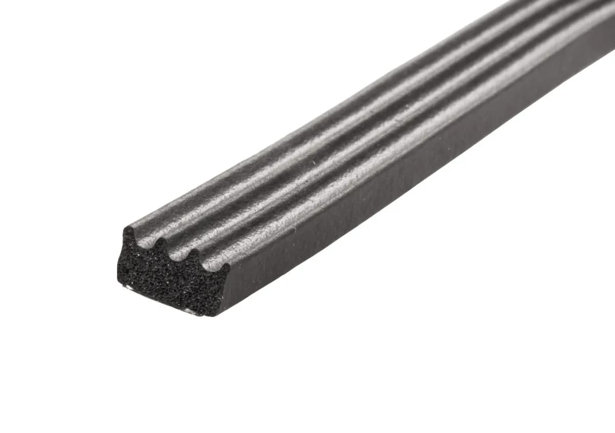 Ribbed Style Edpm Sponge Rubber Seal 50ft