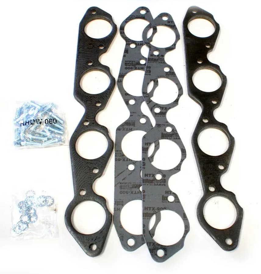 Patriot Exhaust H7886 Header Flange Kit Chevrolet Big Block 2 1/8" Round Port 3/8"
