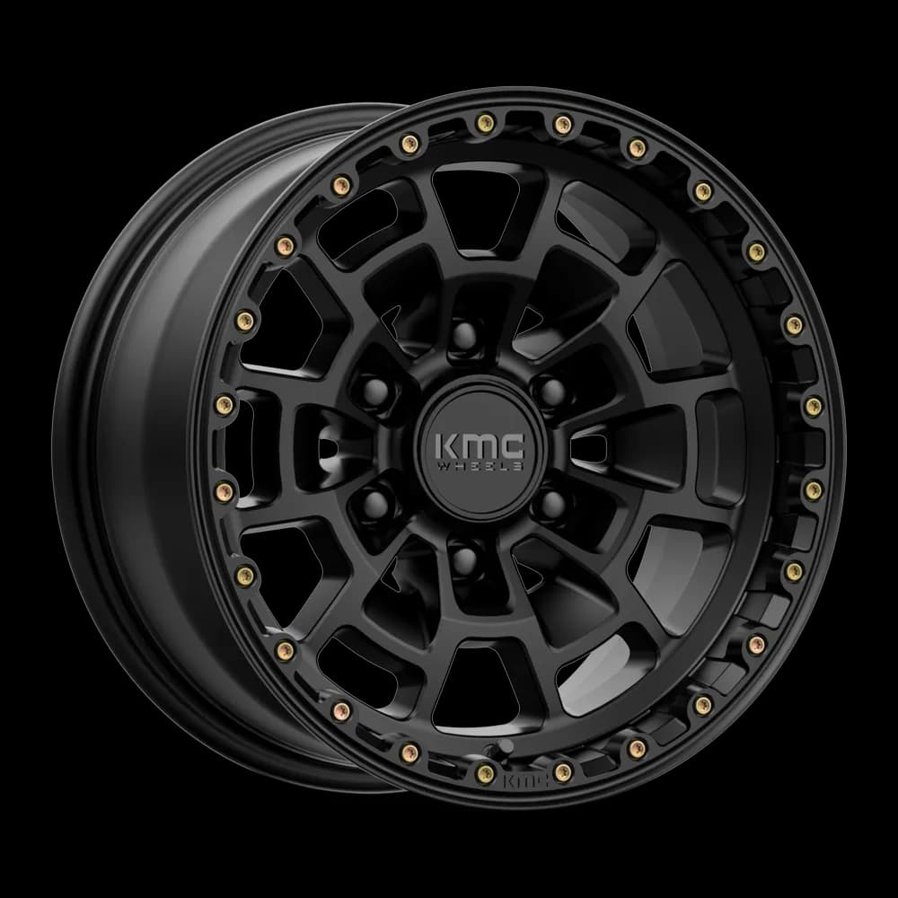 Summit 17x8.5 6x139.70 Satin Black w/ Gray Tint (0 Mm)