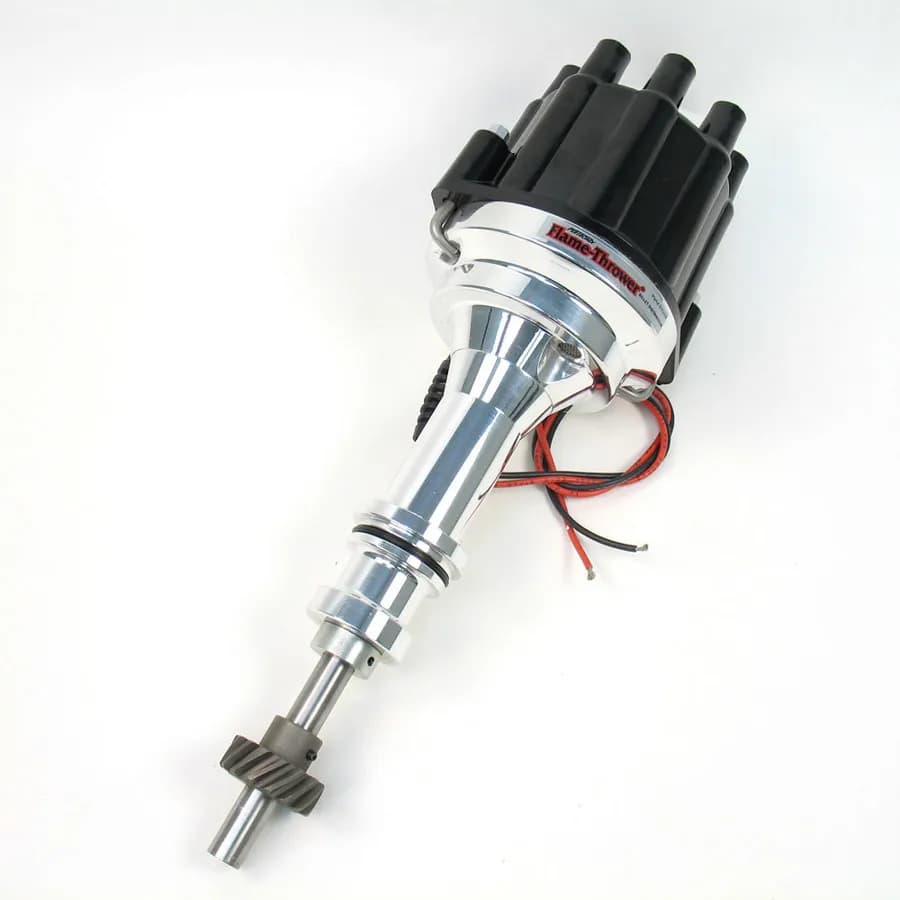 PerTronix Marine Billet Distributor for Ford 351C Engines (Ignitor II) - Black Cap Color - D232800