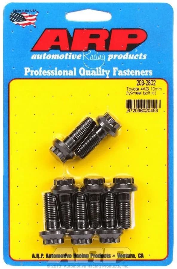 Toyota 4AG M10 flywheel bolt kit