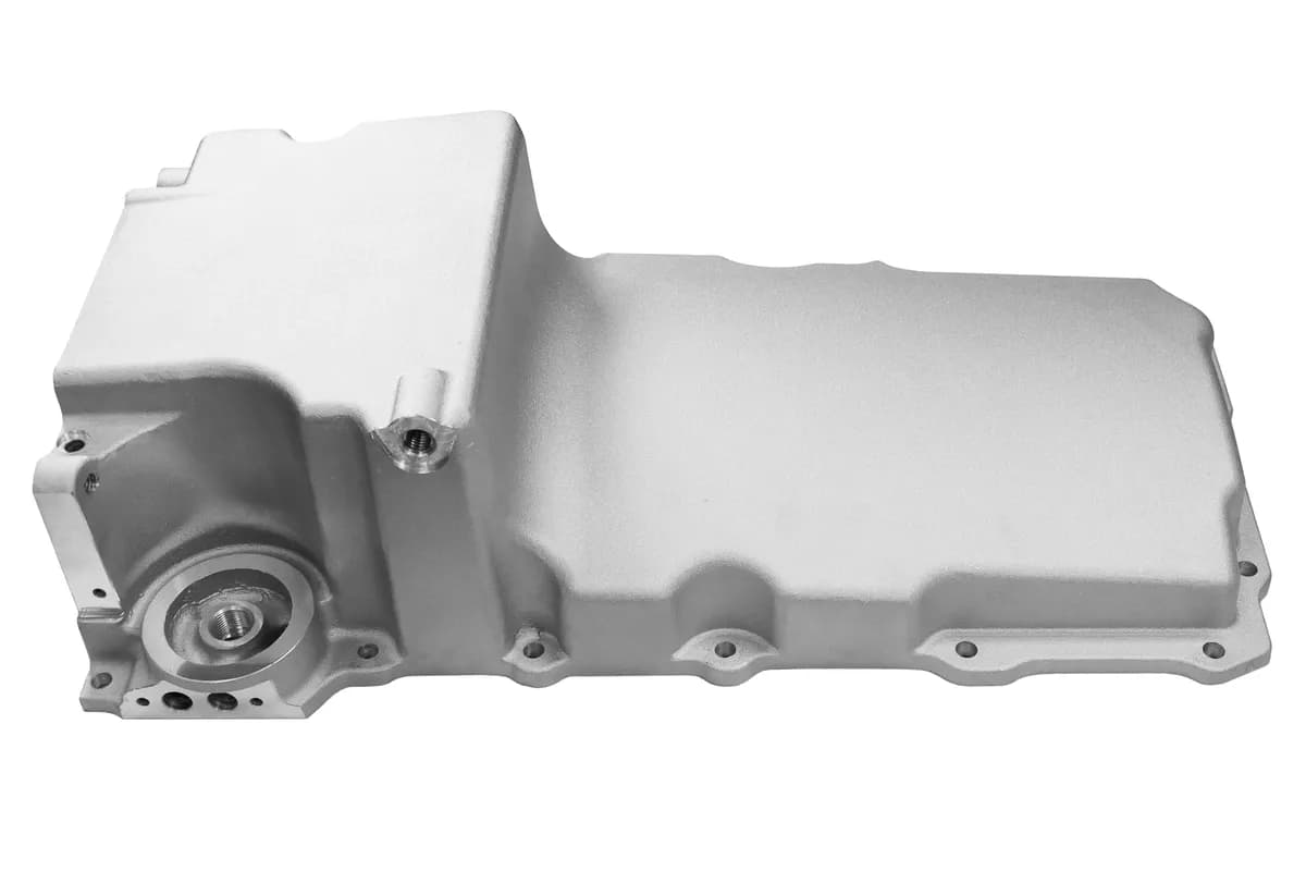 FiTech FiTech Plus, LS Swap Oil Pan, Standard Profile, Satin, 6.00L w/Filter Capacity