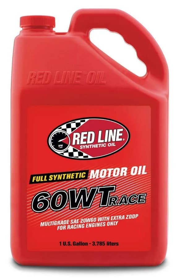 60WT Racing Oil Synthetic 1 Gallon Red Line Oil