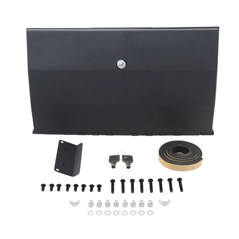 Vaulted Glove Box - Black (87-95 Jeep Wrangler YJ)