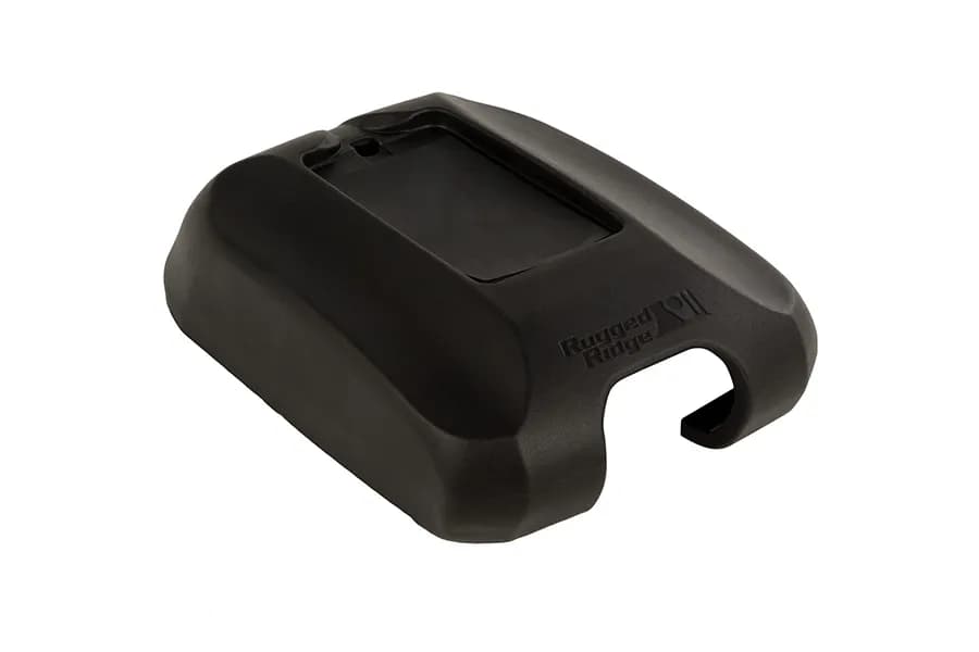 Cover Center Console W/Phone Holder Black; 1118 Jeep Wrangler Jk