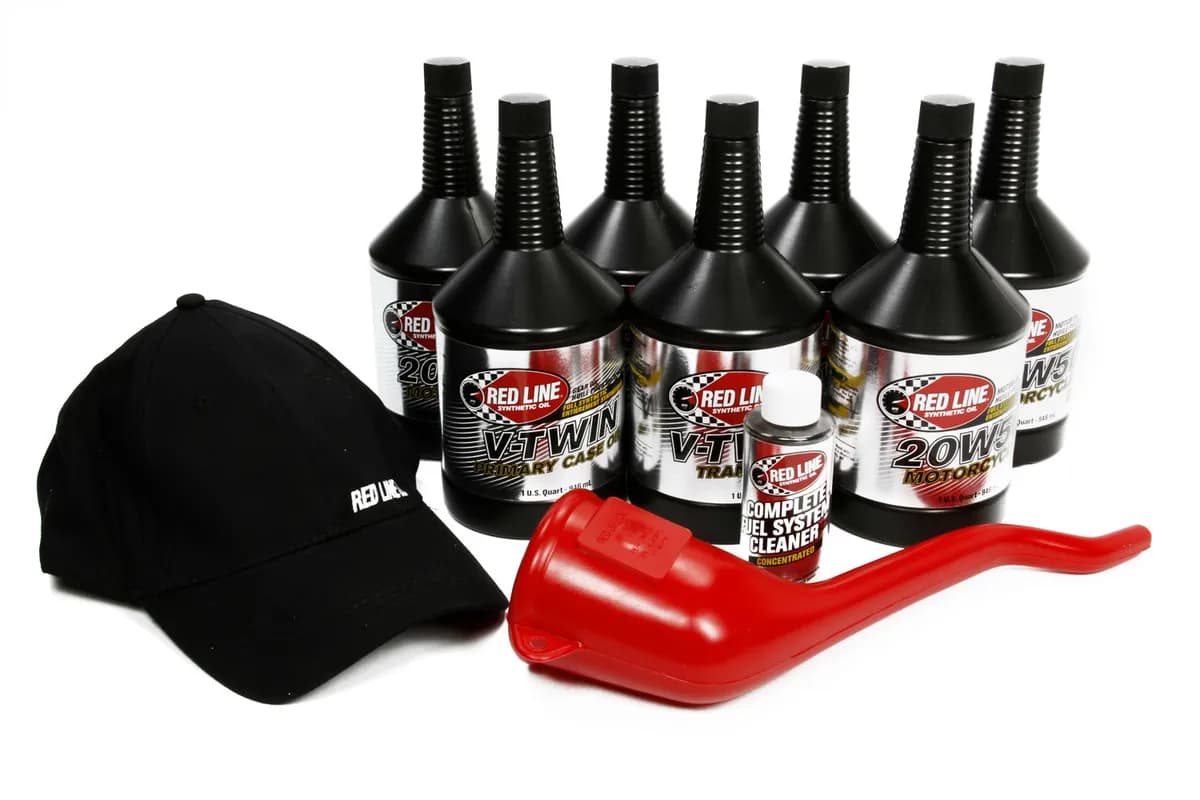 Powersport Motor Oil V-Twin 20W50 Powerpack Kit Red Line Oil