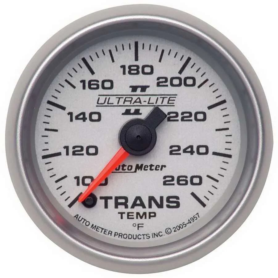 Gauge, Transmission Temp, 2 1/16", 100-260?F, Digital Stepper Motor, Ultra-Lite II