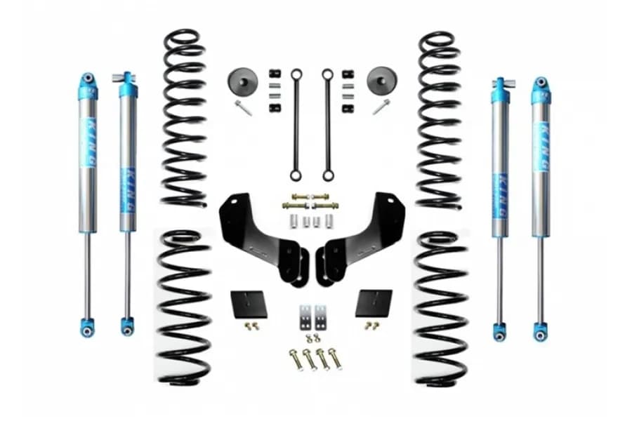 Evo Manufacturing HD 2.5in Enforcer Overland Stage 1 Lift Kit w/ King 2.0 Shocks - JL