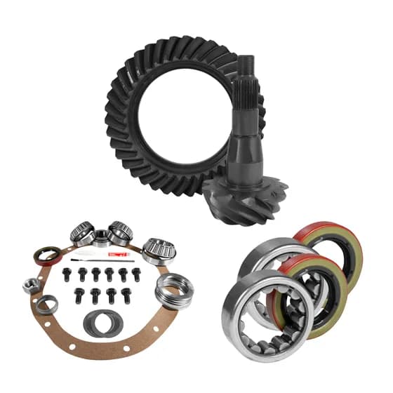 9.25 Inch Chy 3.55 Rear Ring & Pinion, Install Kit, 1.62 Inch Id Axle Bearing & Seal USA Standard